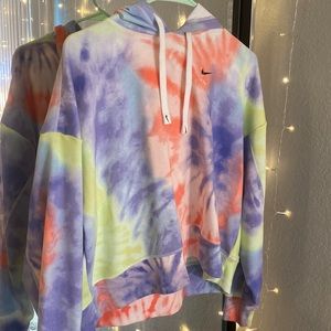 Tie dye Nike Hoodie in size medium